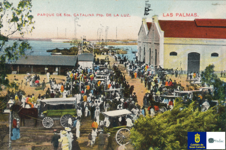 Muelle Santa Catalina, 1904