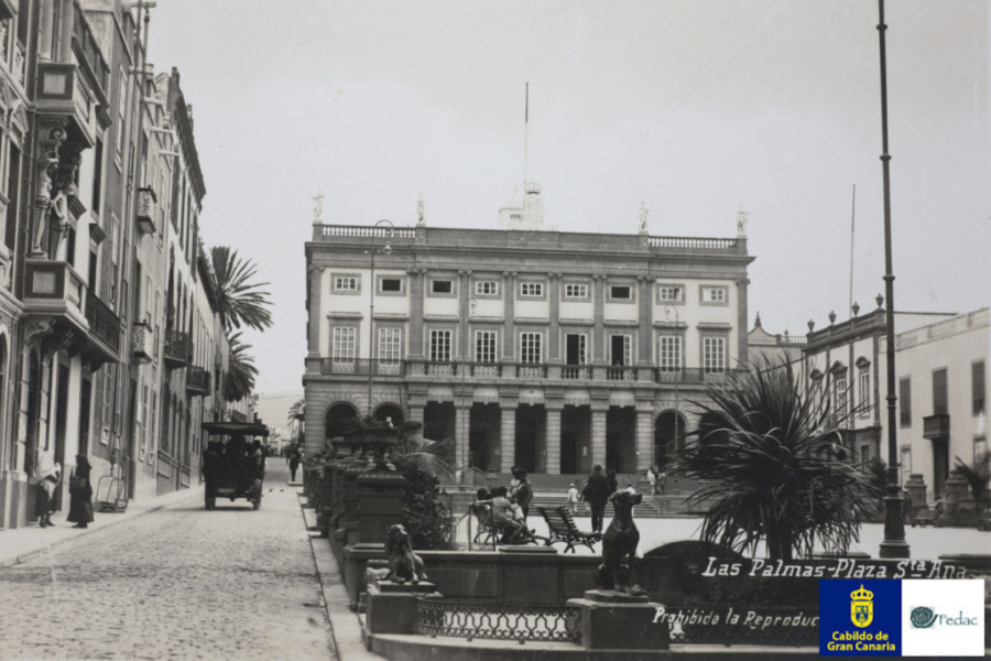 Plaza Santa Ana, 1934
